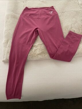 Gymshark High-Waist Leggings in Dusty Rose